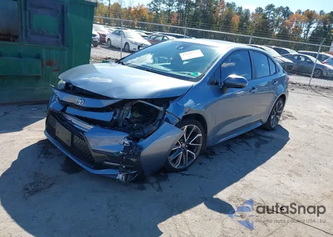 2020 Toyota Corolla Se from USA, damaged, VIN 5YFP4RCE6LP015658